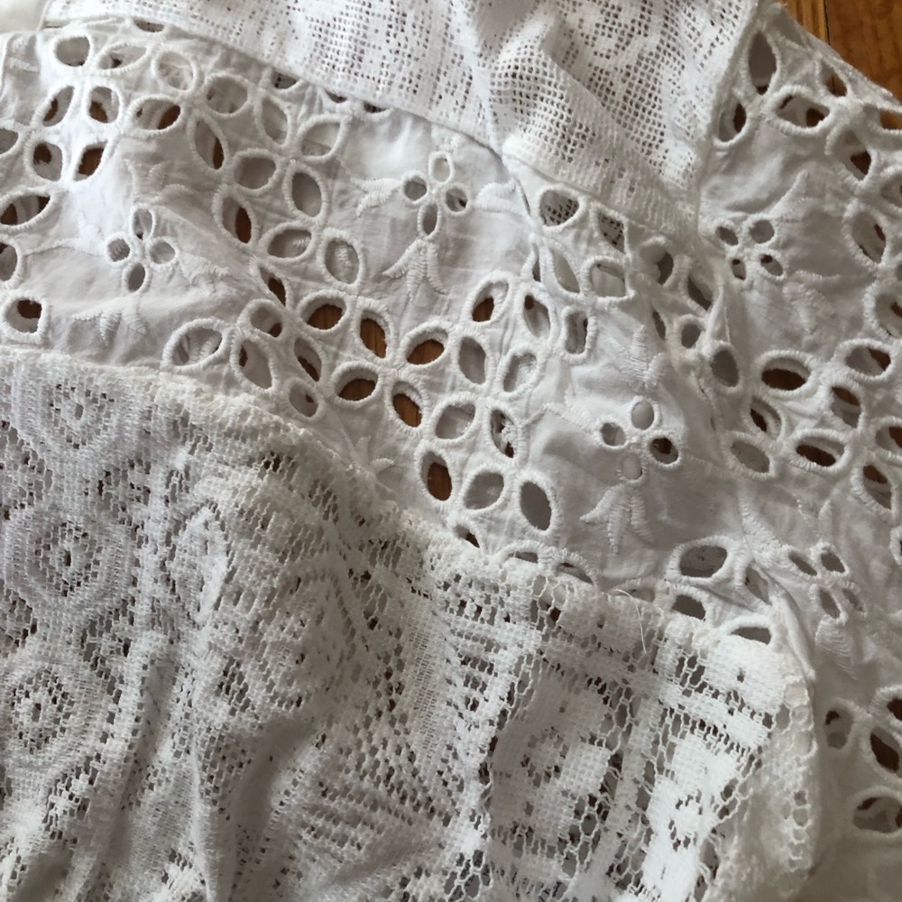 Anthropologie Pilcro cutworm bubble sleeve shirt - Picture 8 of 9